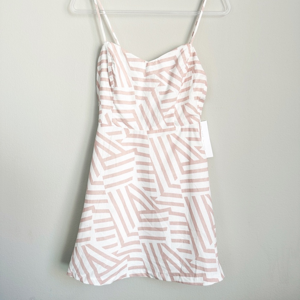 NWT Patterned Mini Dress - Picture 6 of 7